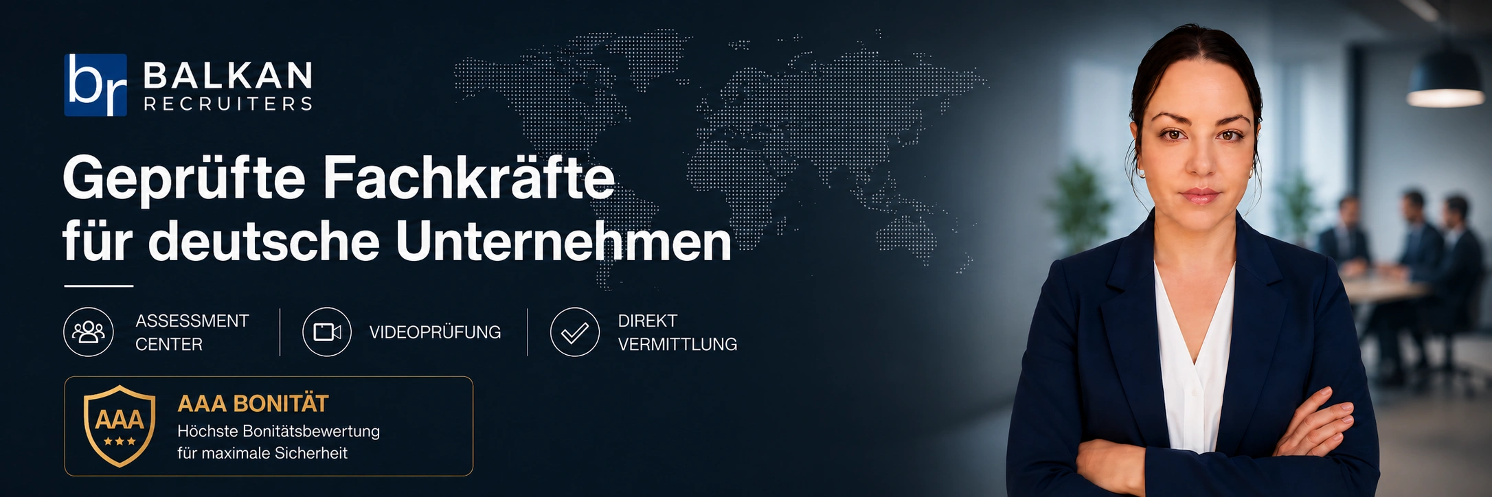 Balkan Recruiters — vetted professionals for German companies.